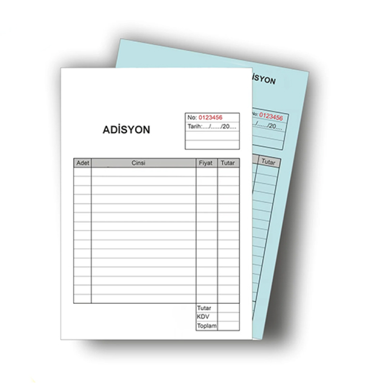 Adisyon Kağıtları